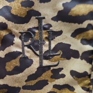 RLL Leopard Print Tote Bag